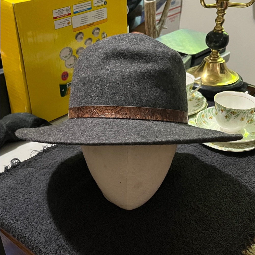 Vintage Betmar "Street Smart" Hat – 100% Wool – Made in USA – Grey